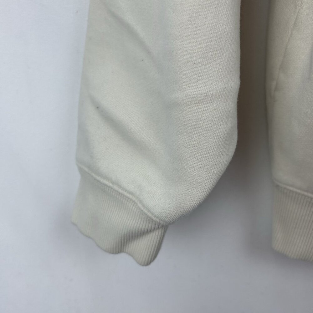 Clare V. Sweatshirt Pullover Women's M Cream Le Weekend Embroidered Crewneck - Picture 13 of 13